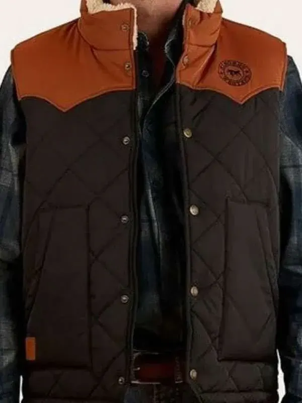 Shane Withington Home and Away Quilted Vest