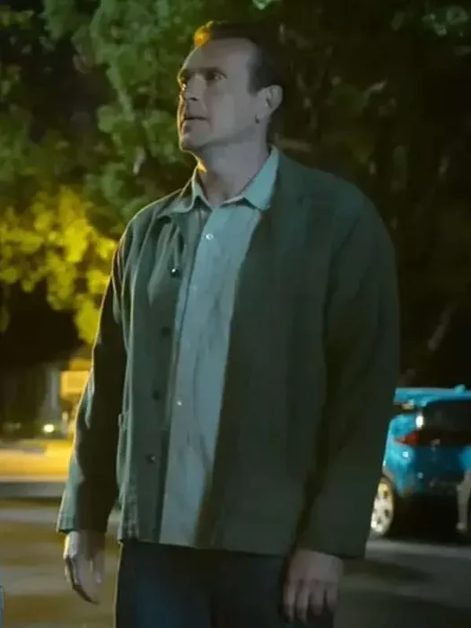 Shrinking Jason Segel Green Jacket
