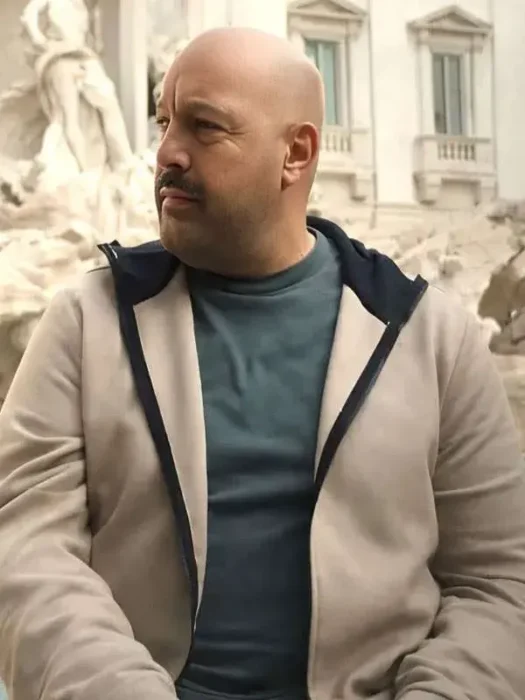 Solo Mio Kevin James Hooded Beige Jacket