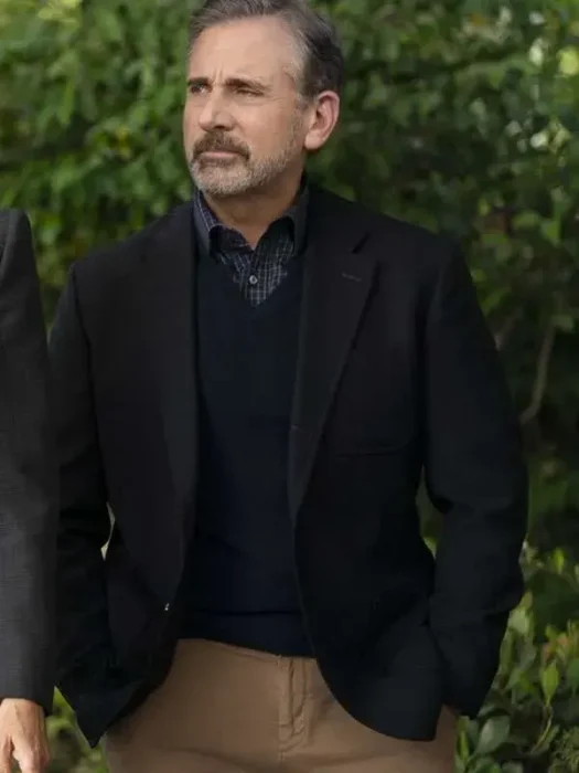 Steve Carell Rooster Black Blazer