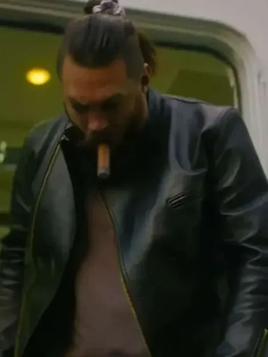 Supergirl Jason Momoa Black Leather Jacket