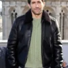 The Bride Photocall Jake Gyllenhaal Black Leather Jacket