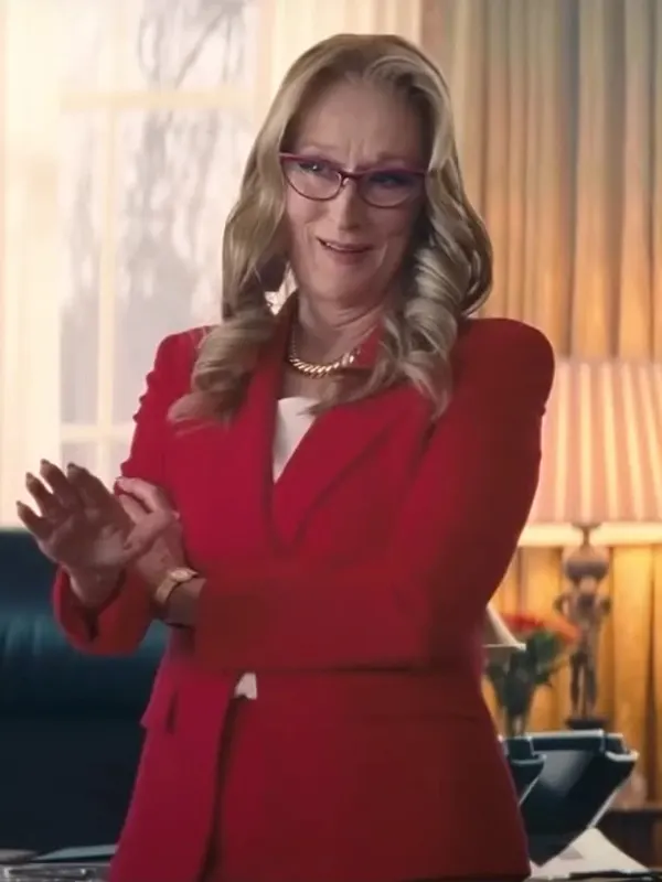 The Devil Wears Prada 2 Meryl Streep Red Blazer