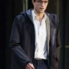The Drama Robert Pattinson Black Hooded Jacket