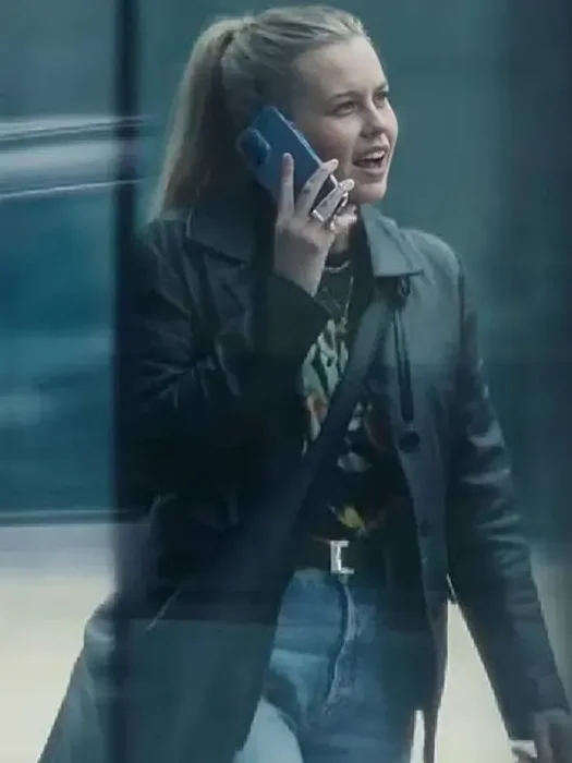 The Last Thing He Told Me Bailey Michaels Leather Blazer