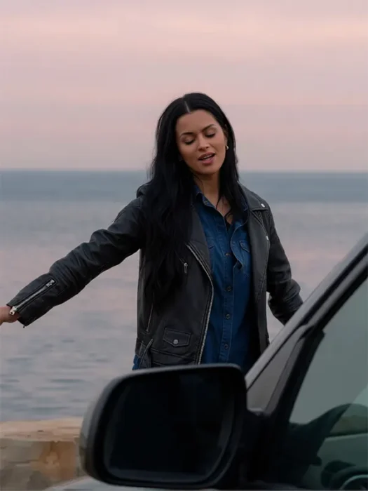The Lincoln Lawyer Grace Black Leather Jacket