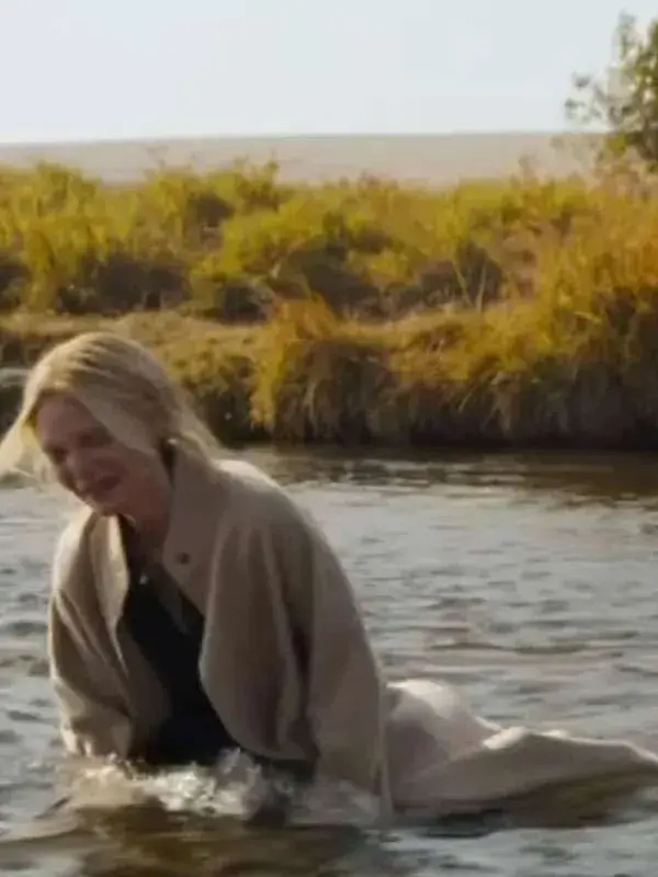 The Madison Michelle Pfeiffer Wool Coat