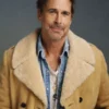 The Musical Rob Lowe Shearling Leather Jacket