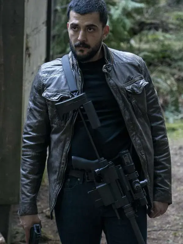 The Night Agent Phoenix Raei Leather Jacket