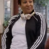 The Upshaws Kim Fields Black Track Jacket