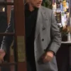 The Young And The Restless Adam Newman Grey Trench Coat