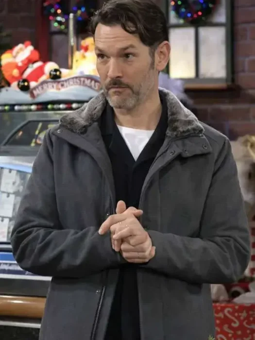 The Young And The Restless Michael Graziadei Grey Jacket