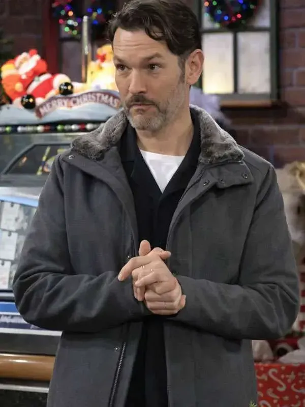 The Young And The Restless Michael Graziadei Grey Jacket
