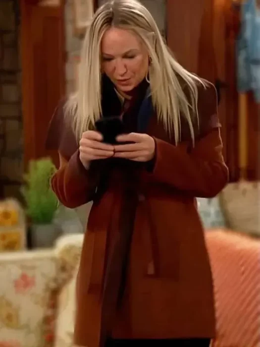 The Young and the Restless Sharon Newman Brown Coat