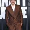 Timothee Chalamet Marty Supreme Brown Blazer