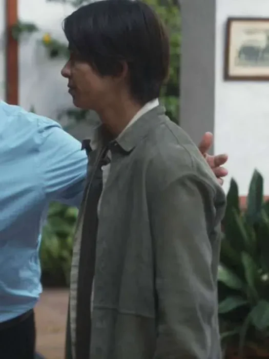 Tomohisa Yamashita Drops of God Suede Grey Jacket