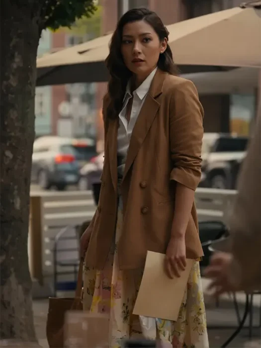 Watson S02 Sasha Lubbock Brown Blazer