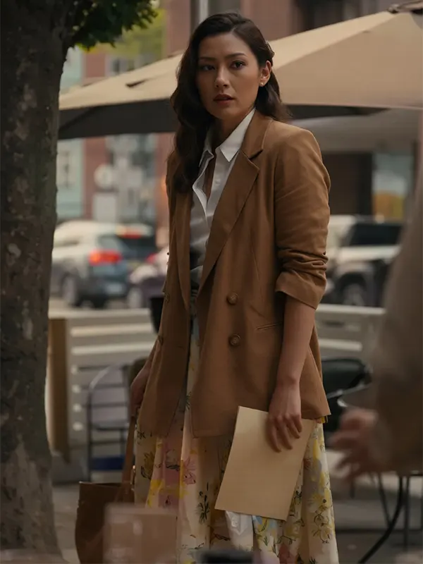 Watson S02 Sasha Lubbock Brown Blazer