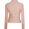 Womens_Light_Pink_Cafe_Racer_Leather_Jacket_Back