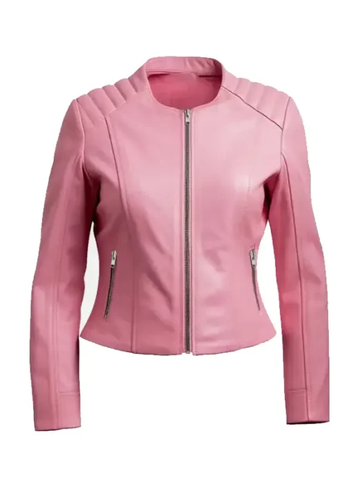 Womens_Pink_Biker_Leather_Jacket