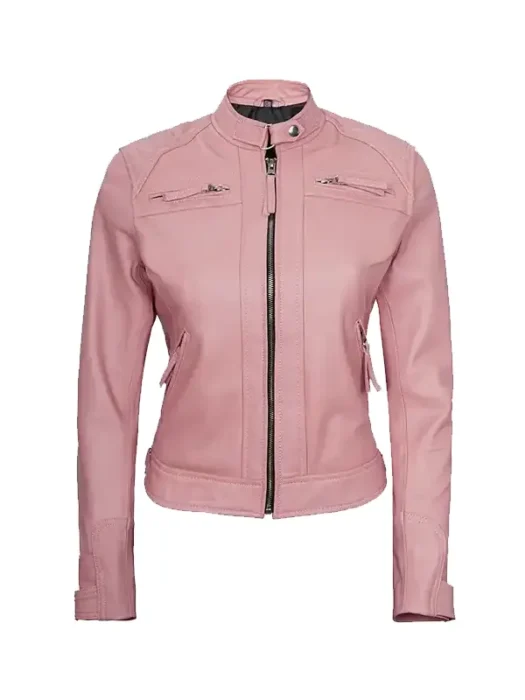 Womens_Pink_Diamond_Cafe_Racer_Leather_Jacket