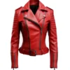 Womens_Red_Biker_Leather_Jacket