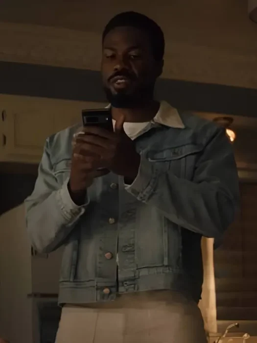 Wonder Man Yahya Abdul Mateen II Denim Blue Jacket