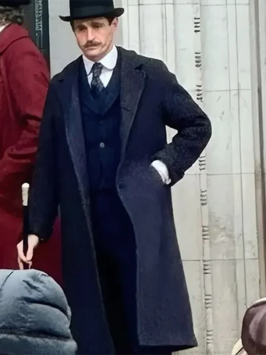 Young Sherlock Mycroft Holmes Black Coat