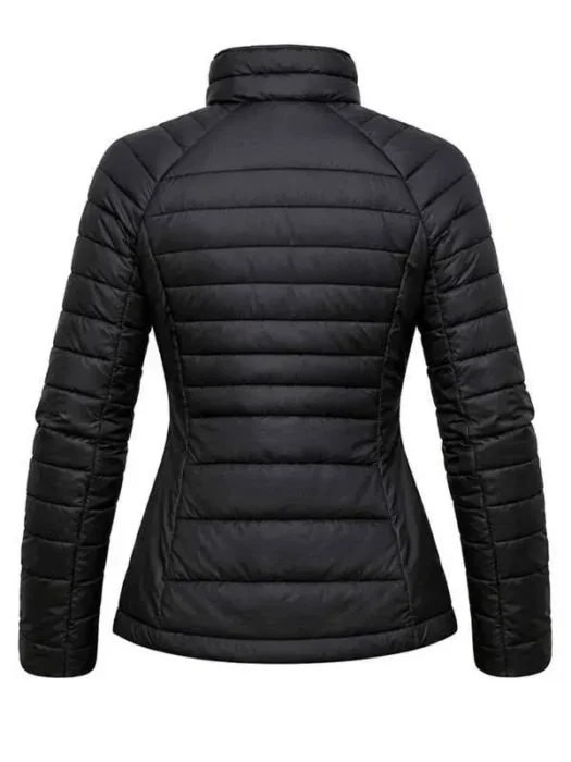 Zendaya Euphoria S03 Black Puffer Jacket Back