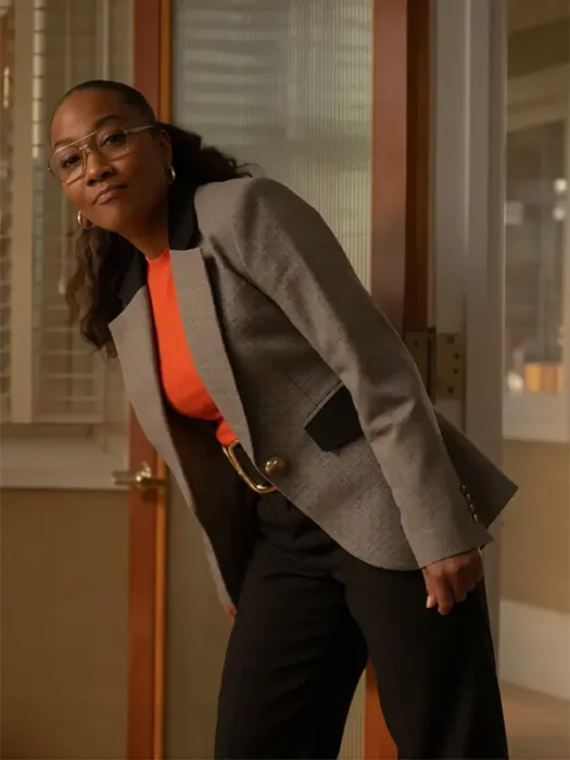 Amanda Wagner Will Trent Grey Blazer