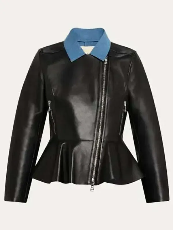 Ana Navarro The View Black Leather Jacket