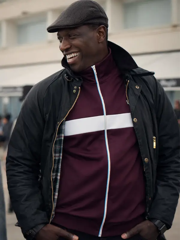 Arsene Lupin Omar Sy Black Jacket