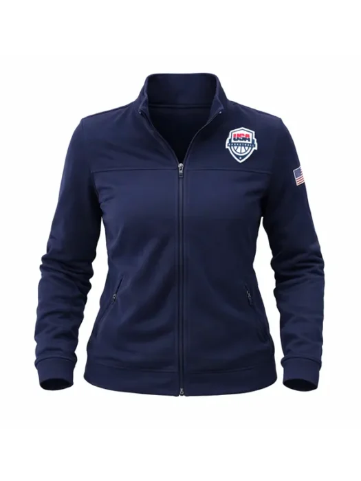 Basketball World Cup 2026 Stephanie White Blue Jacket