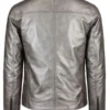 Brandon Dunlap Speed Faster Leather Jacket Back