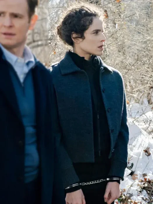 CIA S01 Melinda Michael Grey Wool Jacket