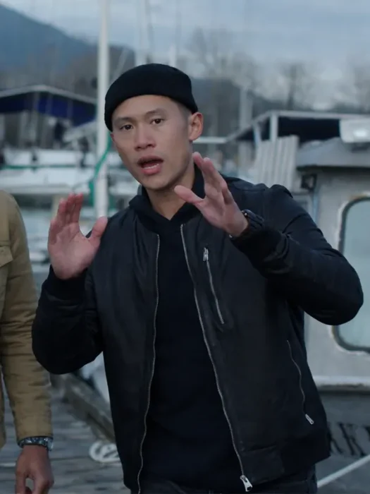 Calvin Lee Siren S02 Black Leather Jacket