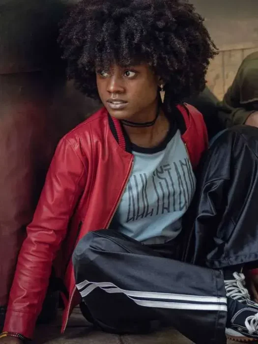 Camilla Damião State of Fear Red Jacket