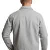 Canvas Work Jacket in Grey Back
