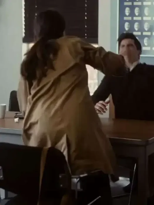 Charly Clive Rooster Brown Coat Back