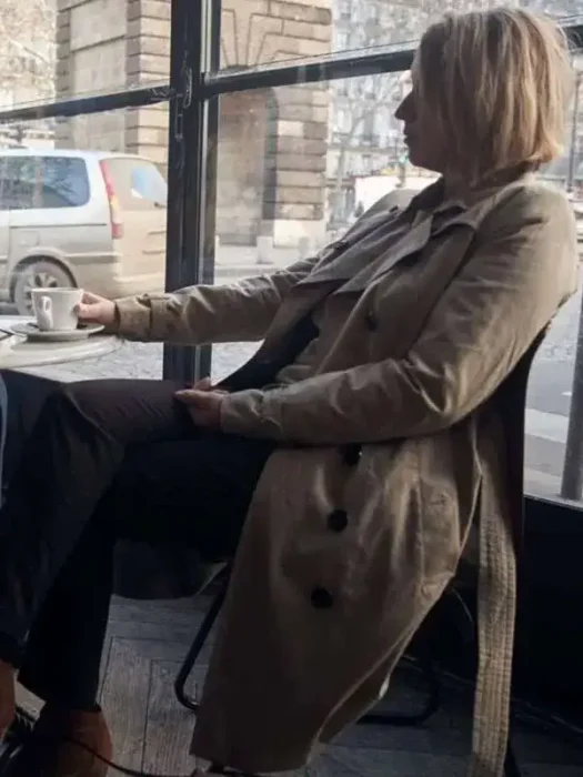 Claire Lupin Beige Trench Coat