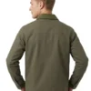 Cord Collar Field Jacket in Khaki Back