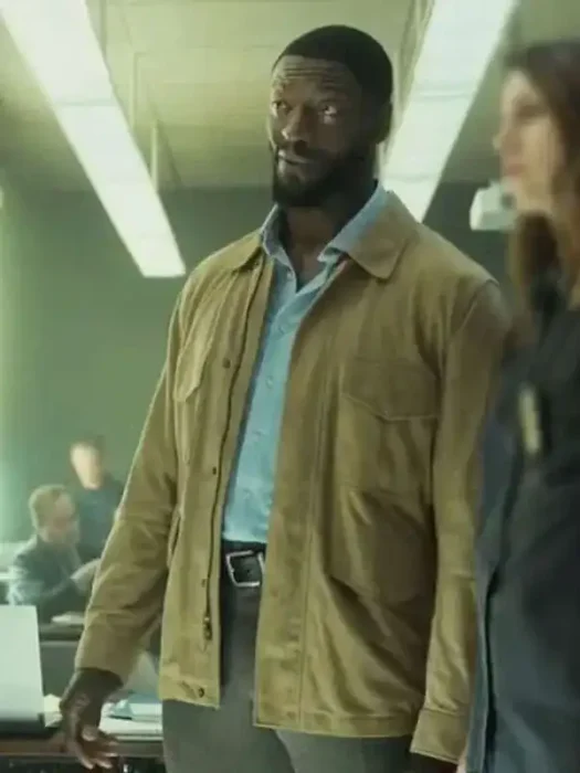 Cross Aldis Hodge Beige Jacket