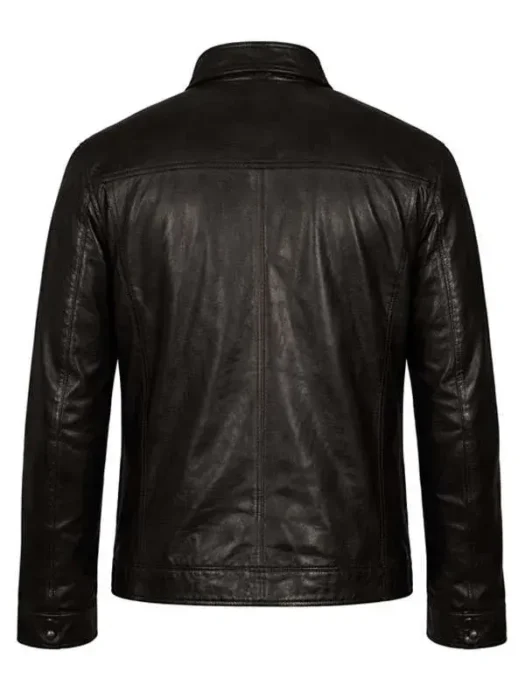 Dark Winds S04 Titus Welliver Leather Jacket Back