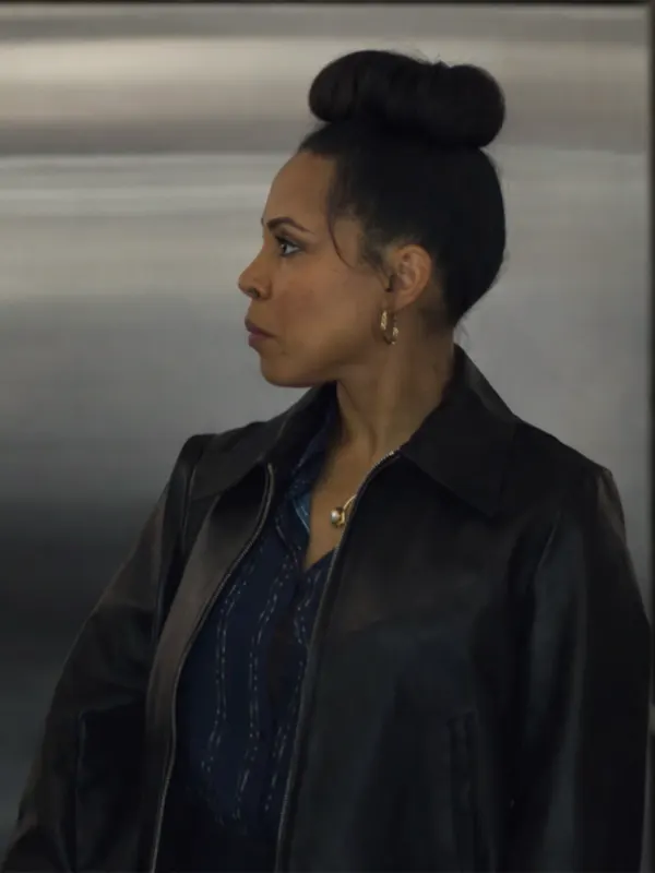 Doc S02 Gina Walker Leather Jacket