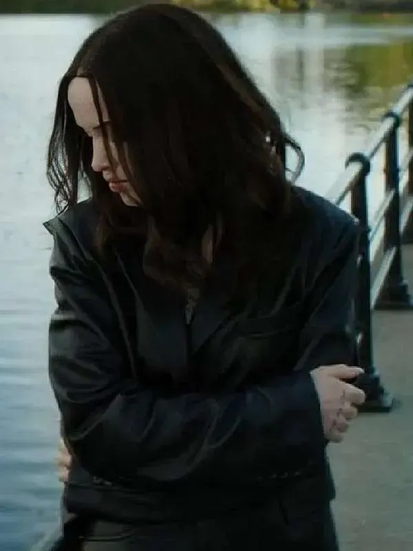 Dove Cameron 56 Days 2026 Leather Blazer