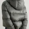 FBI S08 Missy Peregrym Black Puffer Jacket Back