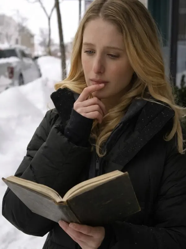 Finding Her Edge 2026 Elise Russo Puffer Jacket