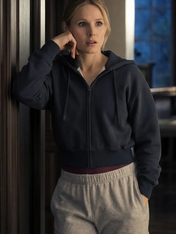 Finding Her Edge Elise Russo Dark Grey Hoodie