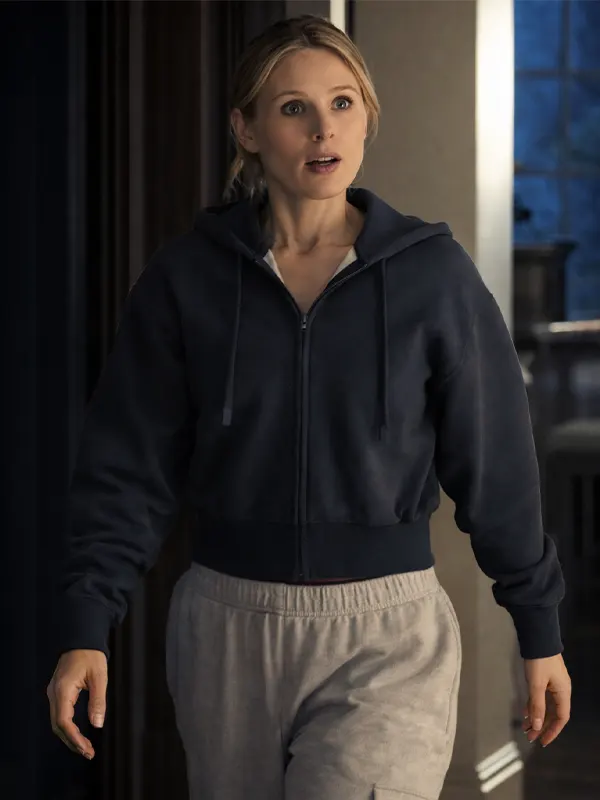 Finding Her Edge Elise Russo Grey Hoodie