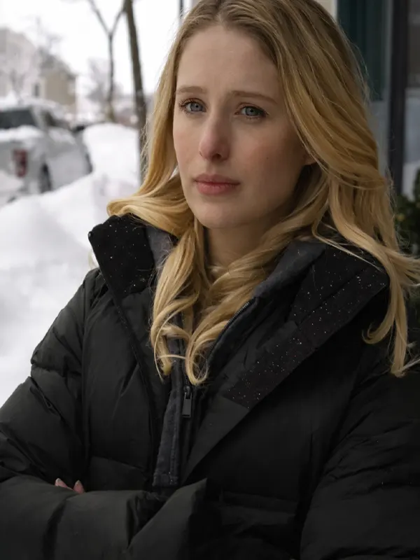 Finding Her Edge Elise Russo Puffer Jacket